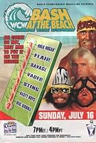 Hulk Hogan, Ric Flair, Randy Savage, and Leon White in WCW Bash at the Beach (1995)