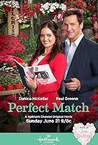 Danica McKellar and Paul Greene in Perfect Match (2015)