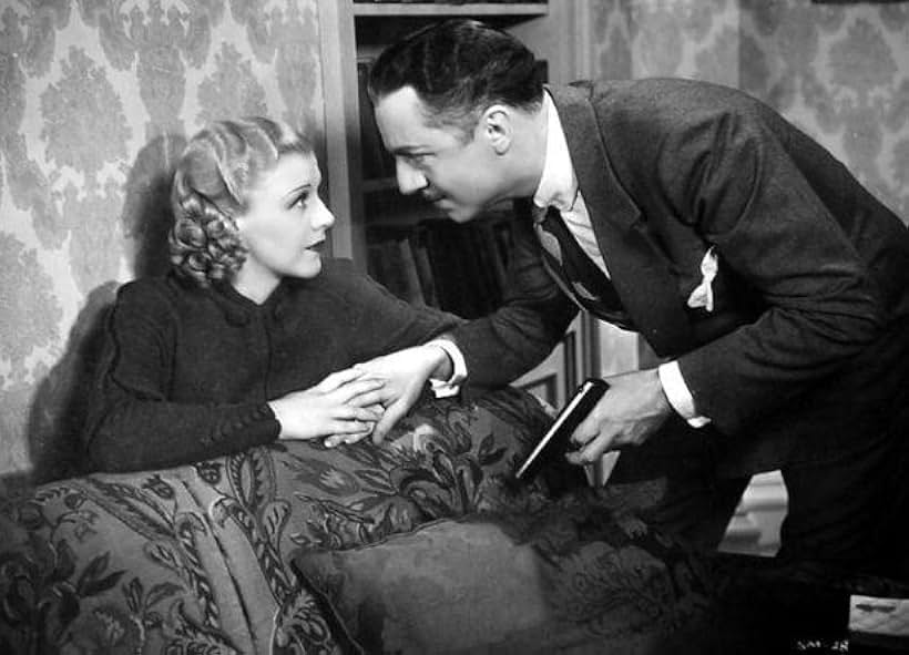 William Powell and Ginger Rogers in Star of Midnight (1935)