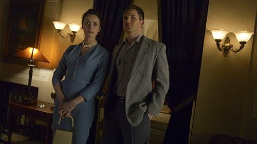 Abigail Spencer and Matt Lanter in Timeless (2016)