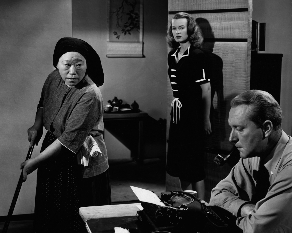 Donald Douglas, Grace Lem, and Osa Massen in Tokyo Rose (1946)