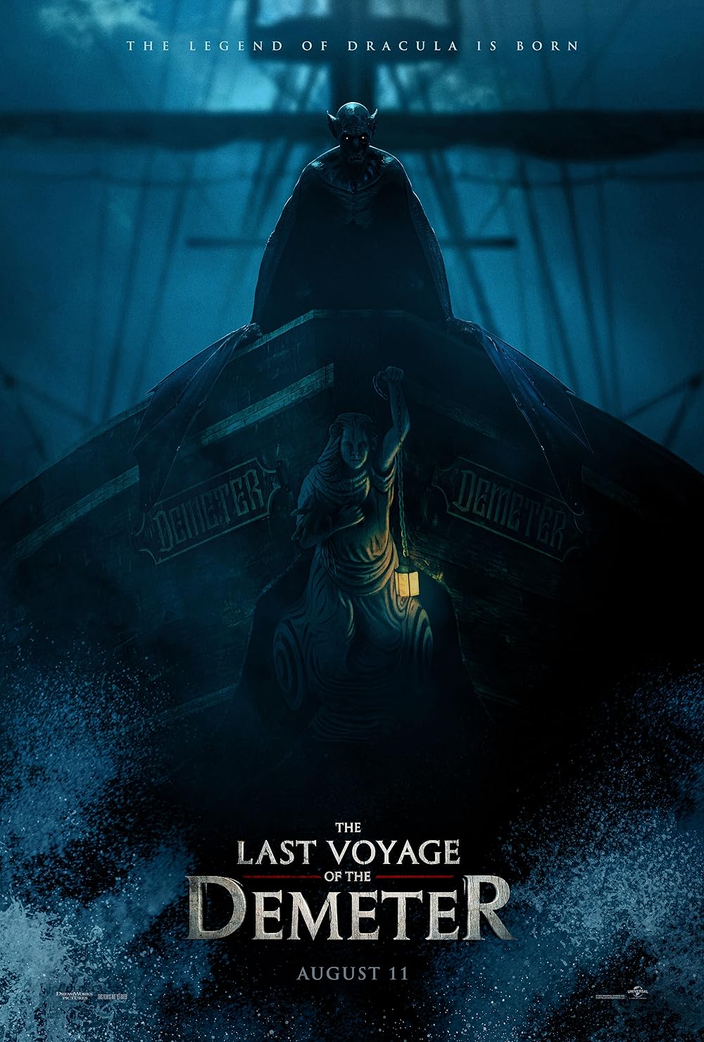 2023 Horror Movie The Last Voyage of the Demeter (2023) poster