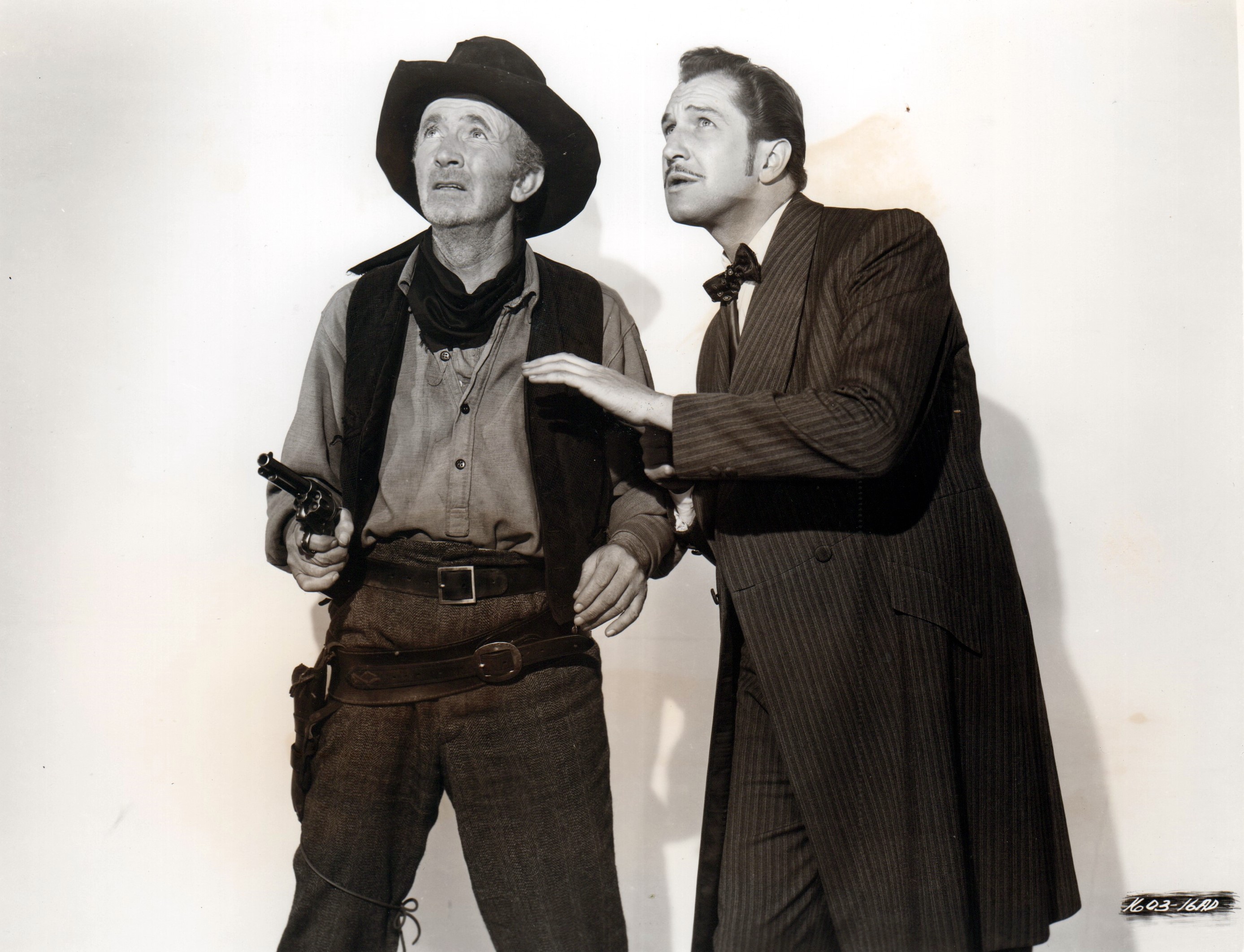 Walter Brennan and Vincent Price in Curtain Call at Cactus Creek (1950)