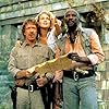 Melody Anderson, Louis Gossett Jr., and Chuck Norris in Firewalker (1986)