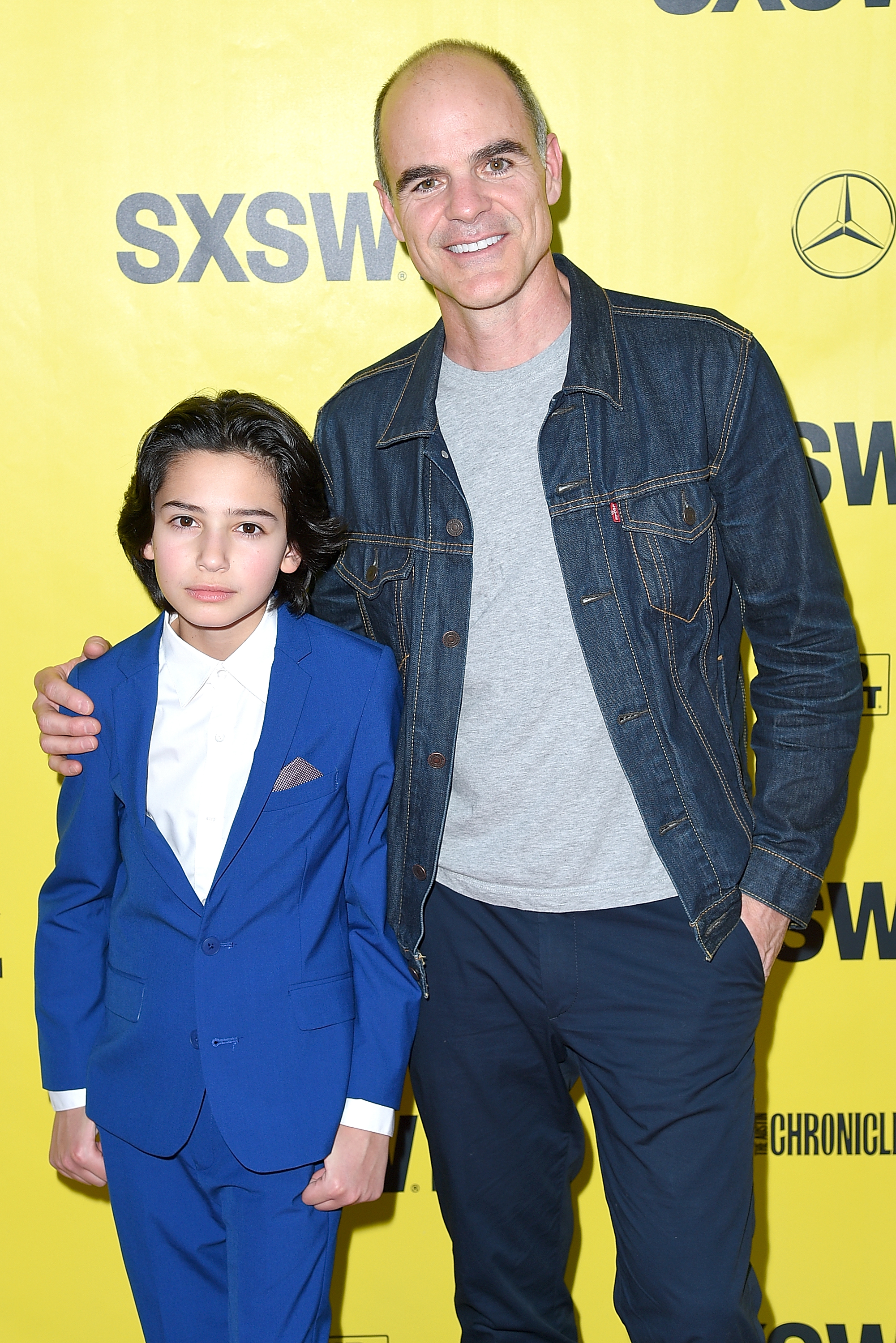 Michael Kelly and Jesse Ray Sheps at an event for All Square (2018)