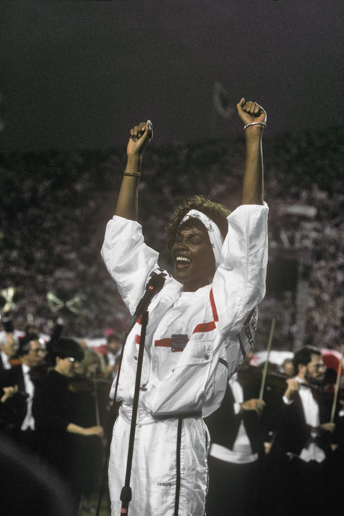 Whitney Houston in Super Bowl XXV (1991)