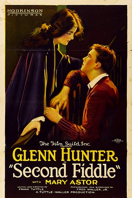 Mary Astor and Glenn Hunter in Second Fiddle (1923)