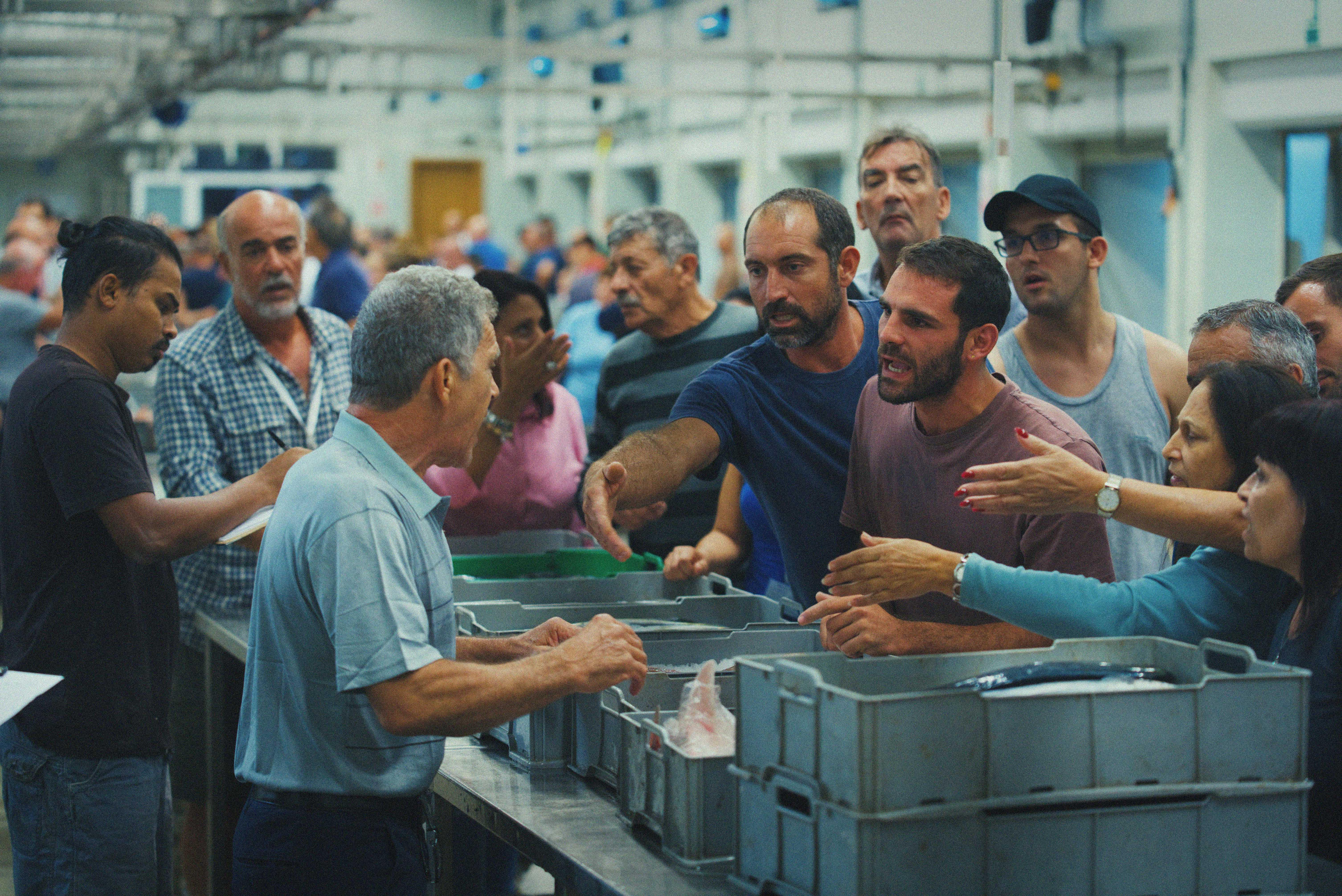 Uday McLean, Jesmark Scicluna, David Scicluna, and Stephen Buhagiar in Luzzu (2021)