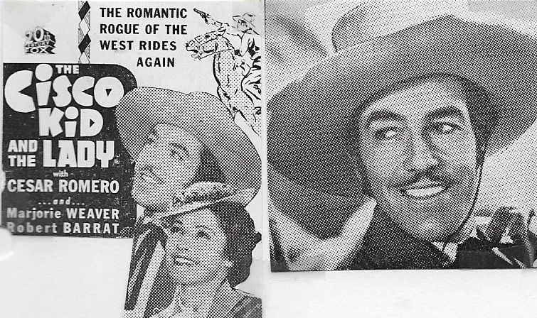 Cesar Romero and Marjorie Weaver in The Cisco Kid and the Lady (1939)