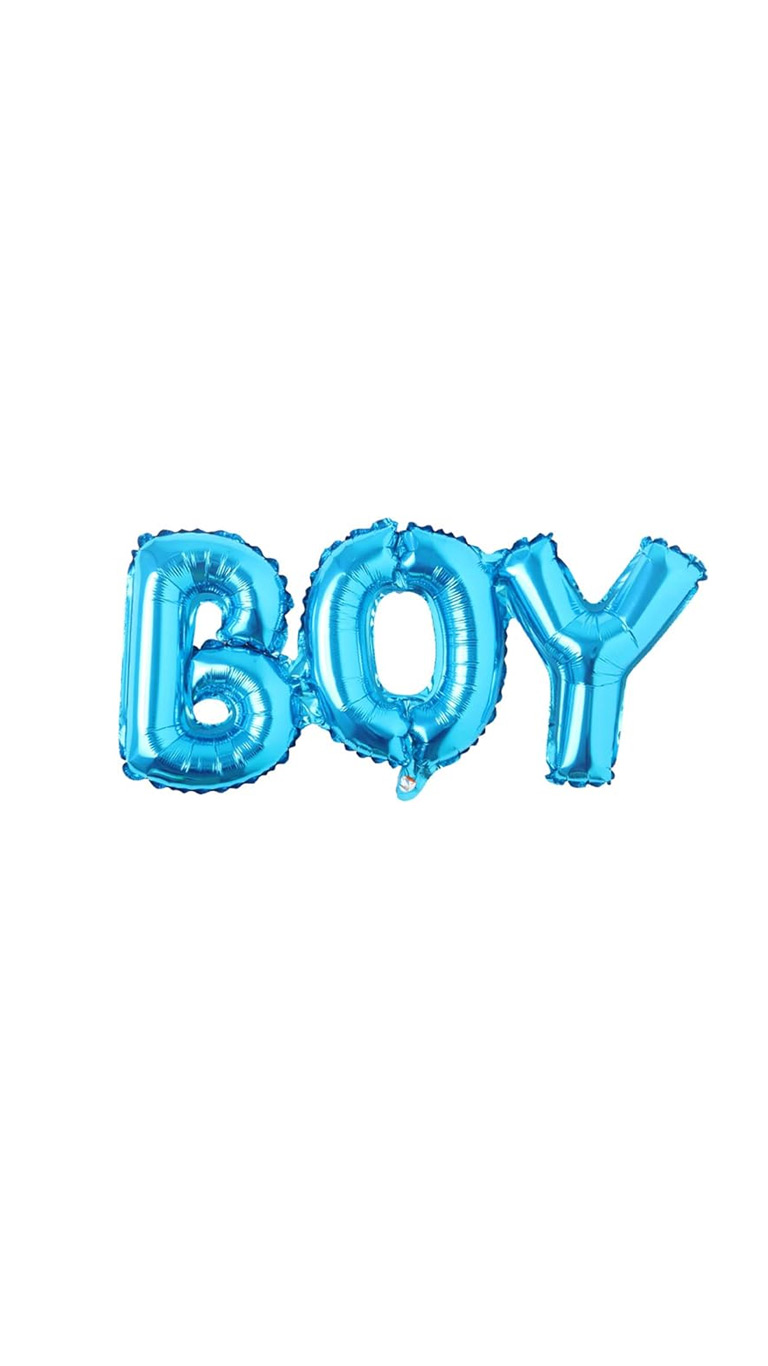 Baby Party Boy Foil Balloon - 70cm