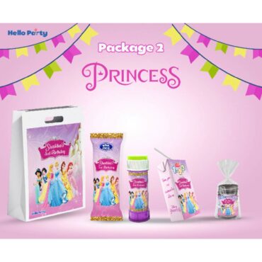 Hello Party Princess Package 2 - For 5 Kids