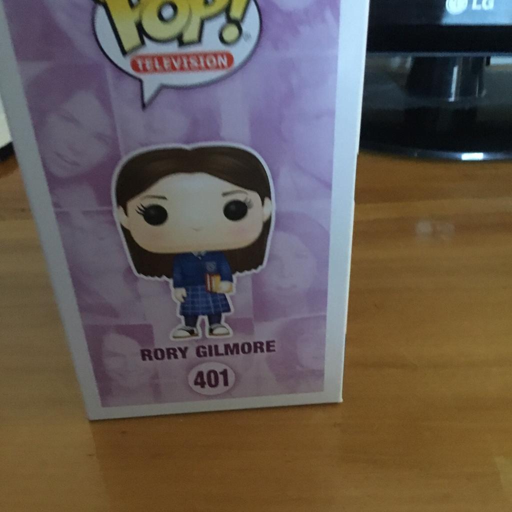 New never opened Funko Pop of Rory in her school uniform from Gilmore Girls. (Box has a slight patch from a sticker.)

I am selling it for £6.00 plus £3.00 postage within the U.K. (please only offer to buy this if you’re actually going to pay what I’m asking for.)