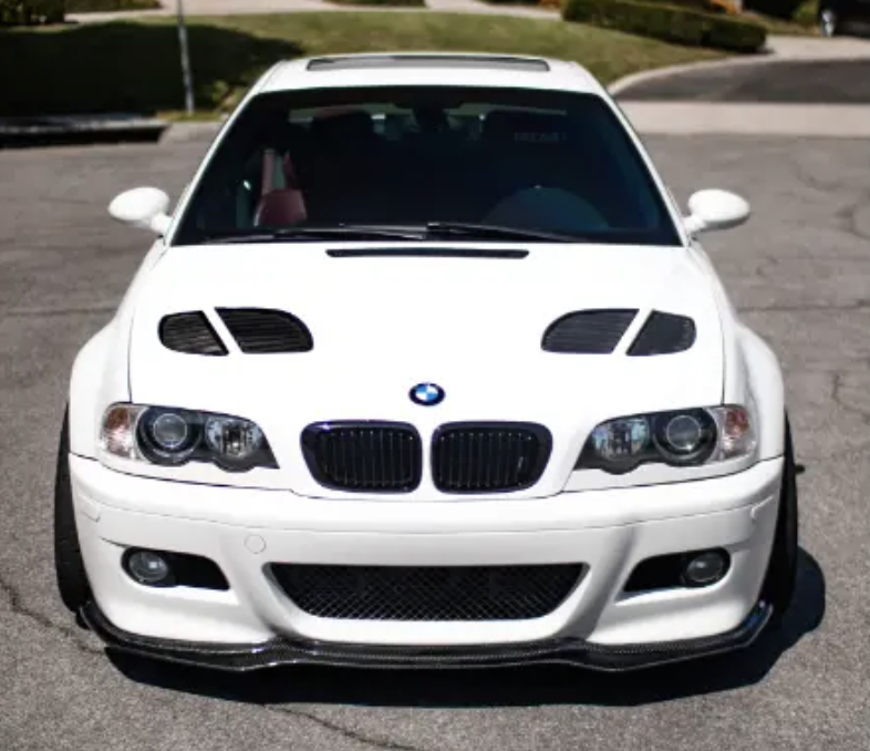 Suvneer BMW E46 M3 Carbon Fiber Front Lip ECSTuning