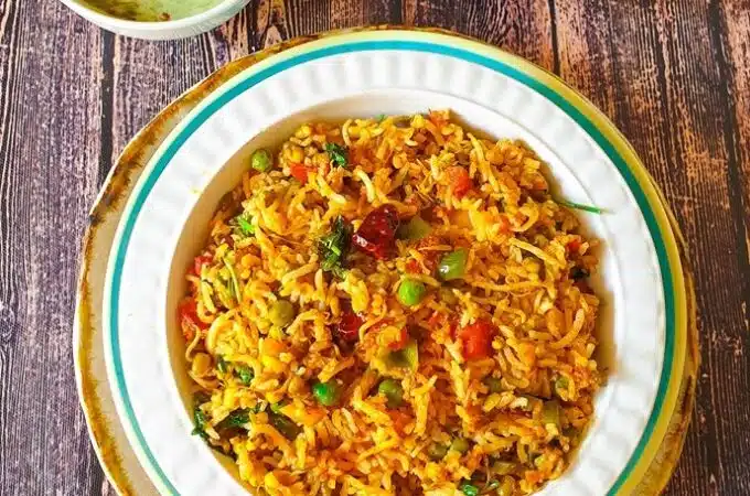 green-moong-pulao