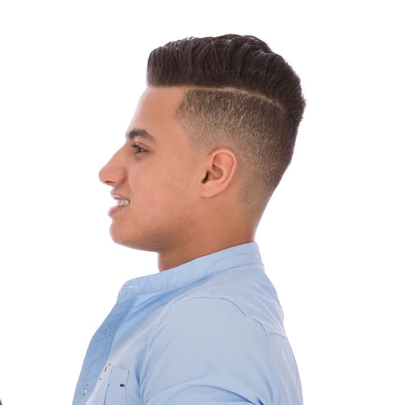 men's taper fade haircut