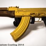 gold ak, gold ak47, gold ak74, gold cerakote ak