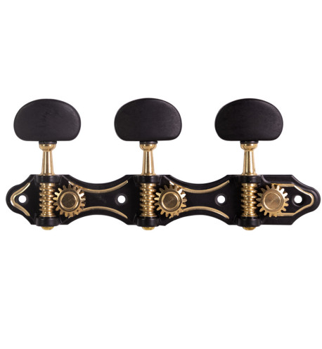 Aparicio Classical Guitar Machine Head Murcia Model Black-Bronze/Ebony