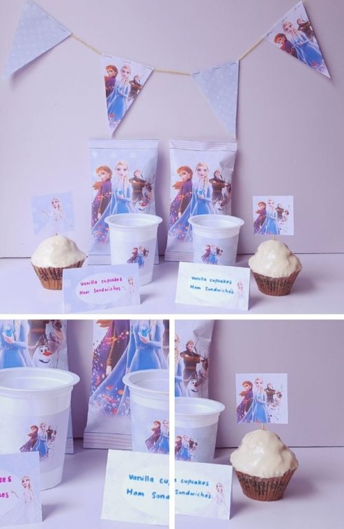 Frozen 2 Party Printable tablescape