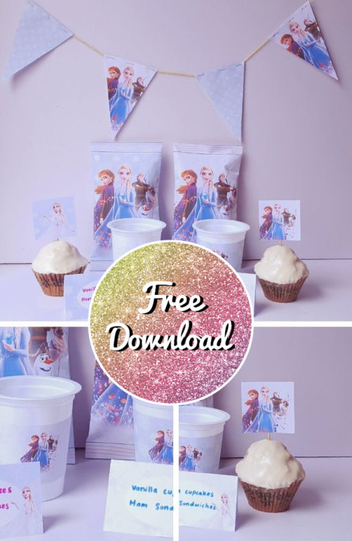 free frozen printable