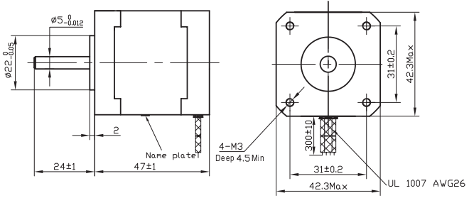 Nema 17 Stepper Motor Datasheet Wiring Specs Alternatives Components ...