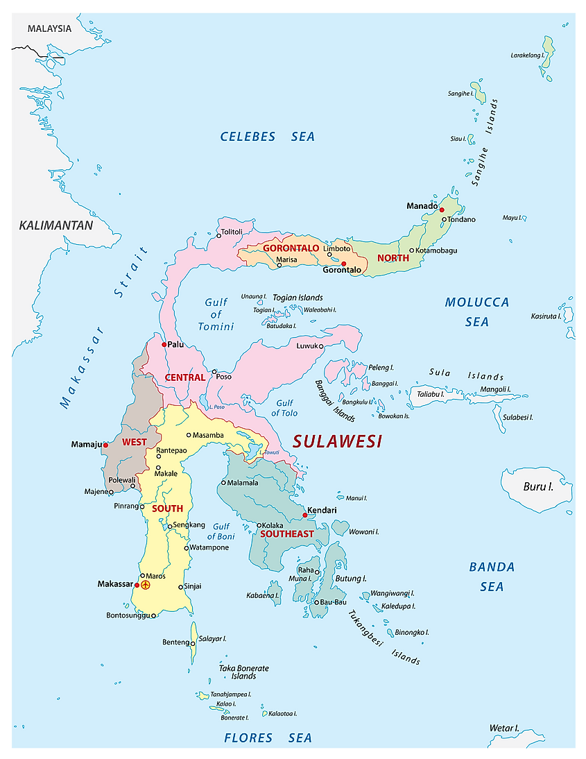 Sulawesi Selatan Map Of Indonesia Ofo Maps - vrogue.co