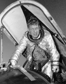 Rushworth in an Aircraft Cockpit