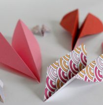 Valentine Heart Airplanes for Kids @makeandtakes.com