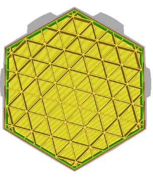 triangle infill