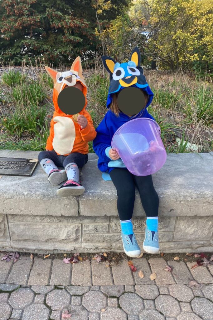 DIY Bluey Halloween Costume