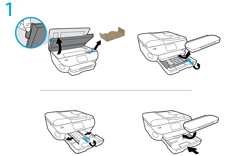 hp 7800 All in One series Envy Photo Printer