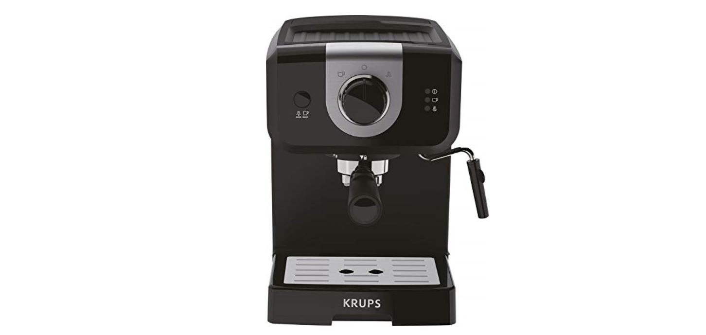 KRUPS XP3208 Pump Espresso And Cappuccino Coffee Maker featured