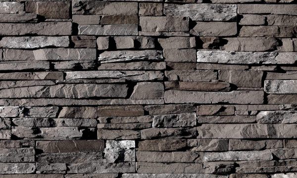 Eldorado Stone Stacked Stone Dark Rundle