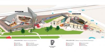 Map of Philharmonie 2