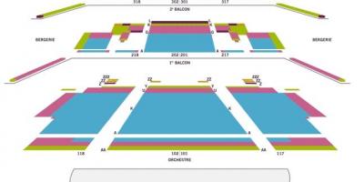 Map of Salle Pleyel