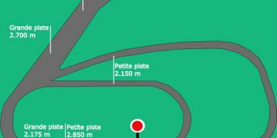 Map of The Vincennes Hippodrome