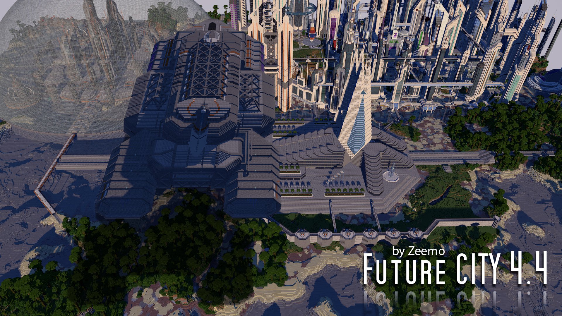 Future city map minecraft 1.7.10 - vsasummer