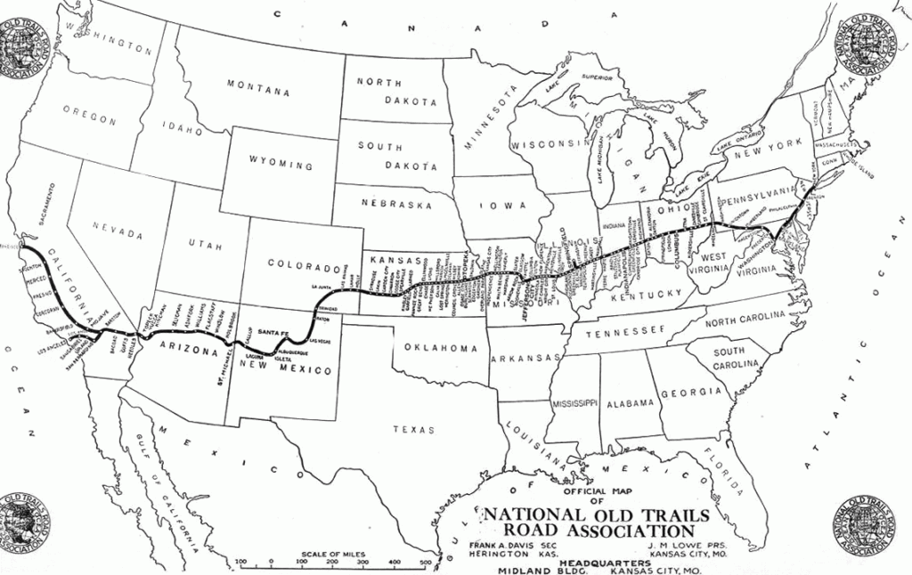 Map Of Us 40 Highway Topographic Map Of Usa With States