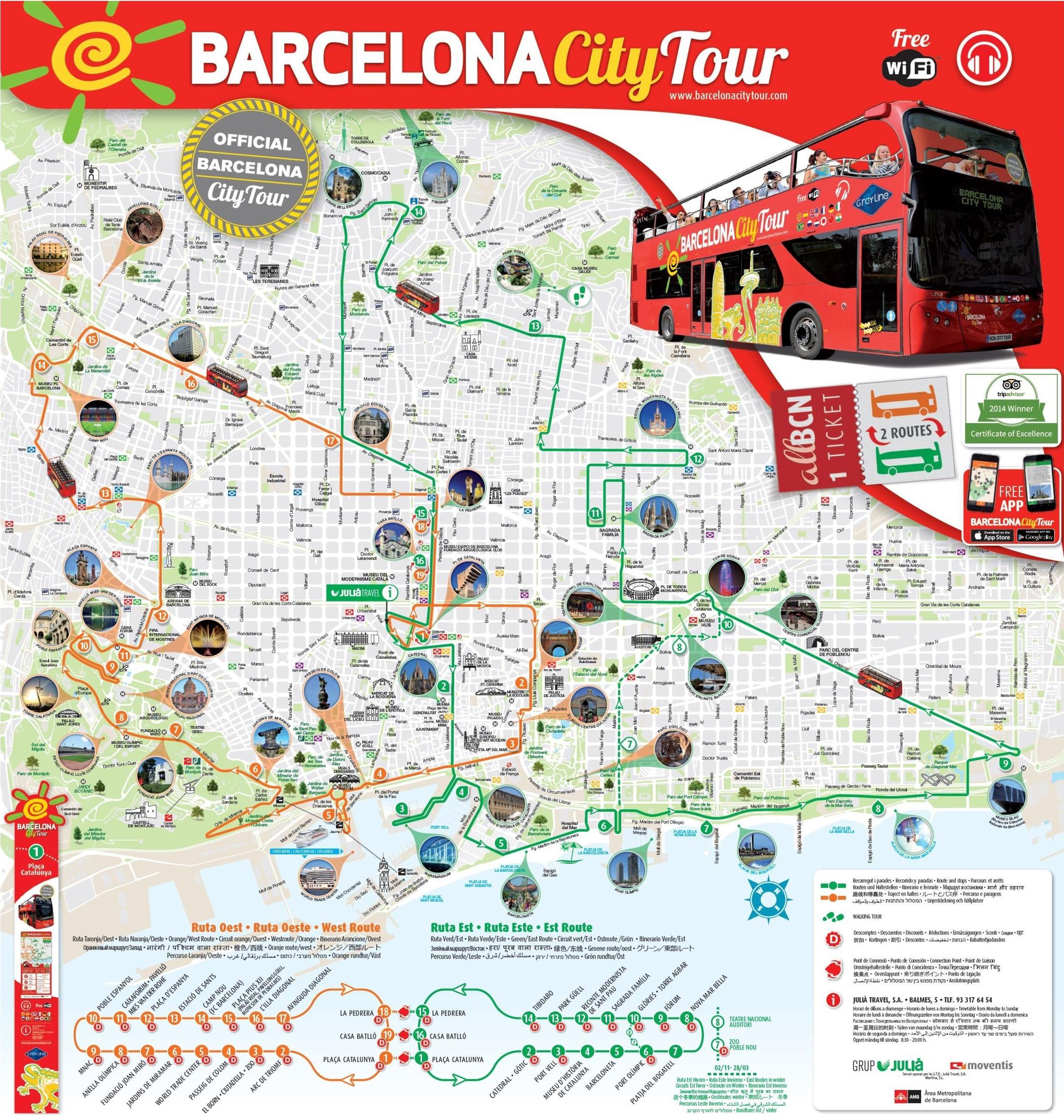 Barcelona Tourist Bus