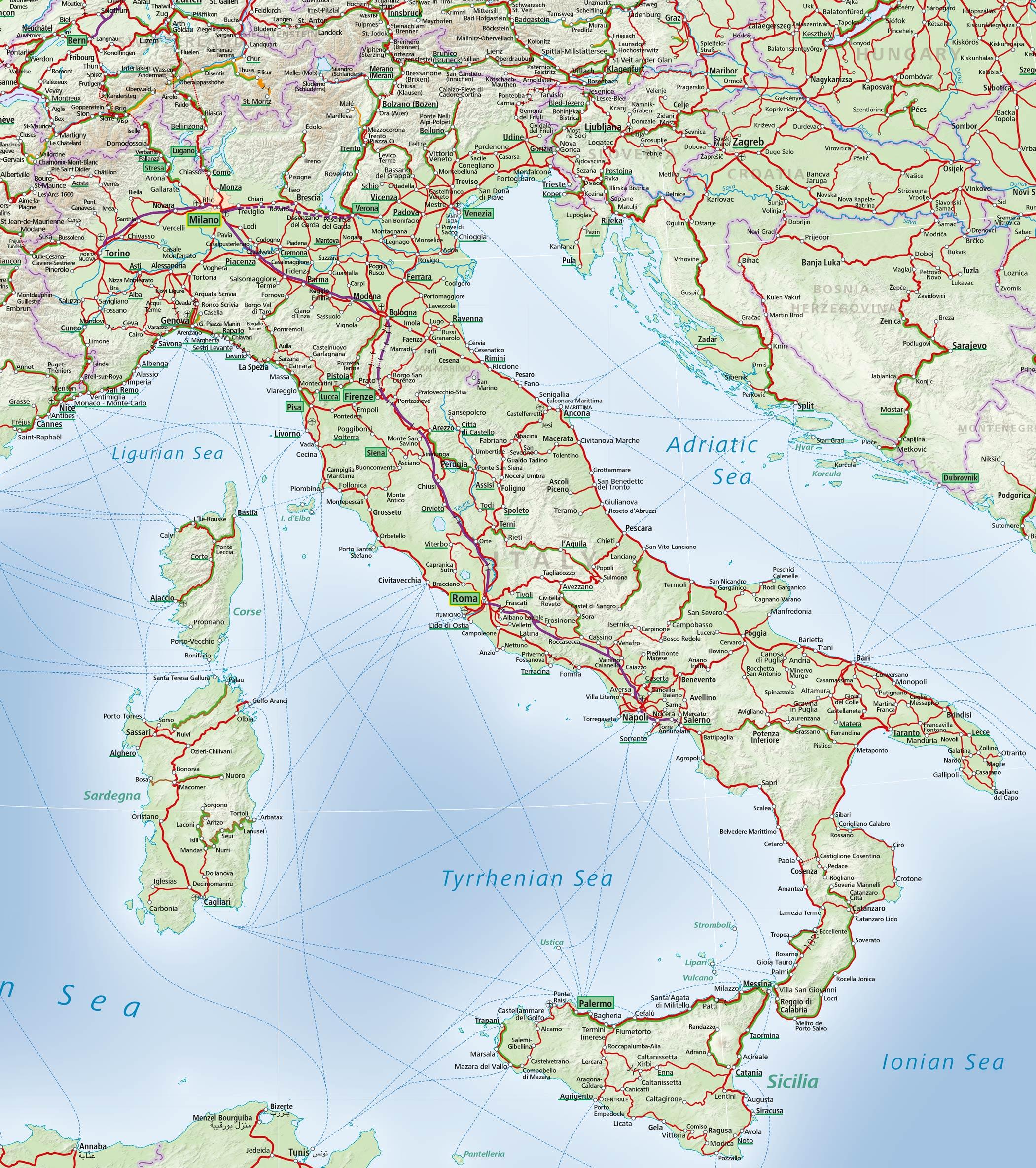 Train System In Italy