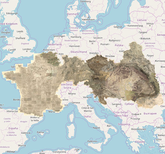 Europe in the XVIII. century | Arcanum Maps