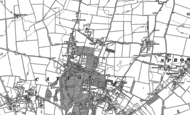 Old Map of Old Catton, 1883 - 1884