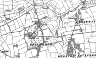 Old Map of Spixworth, 1882