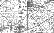 Old Map of Wistaston, 1897