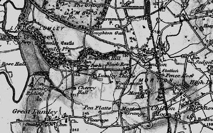 Old map of Lambton Park in 1898