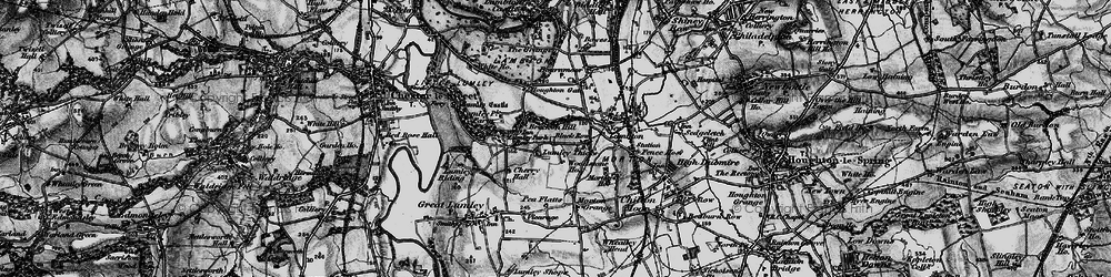 Old map of Lambton Park in 1898