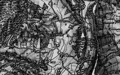 Old map of Woolhope in 1898