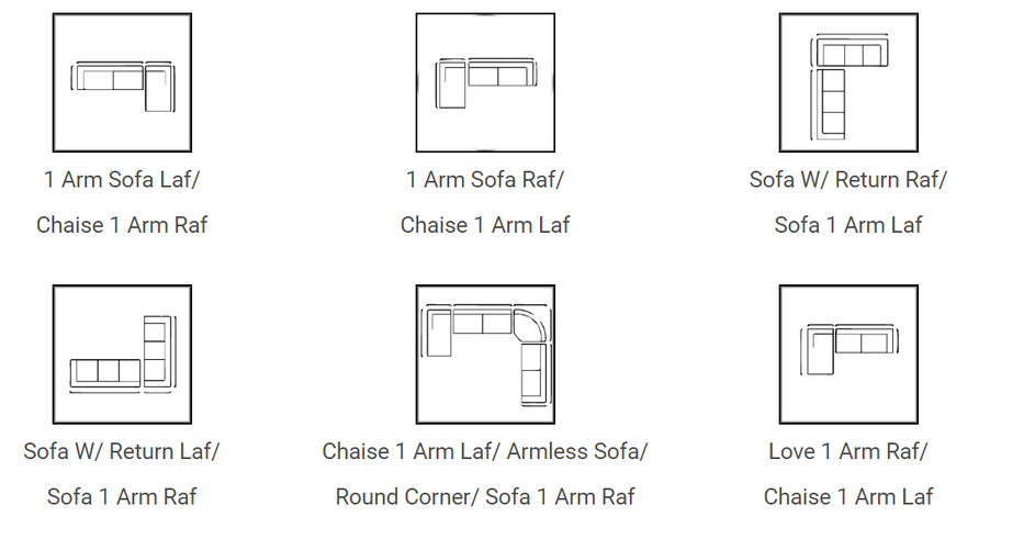 Configurations - Zebra Sofas