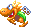 Sprite of a Mechakoopa from Mario Kart: Super Circuit