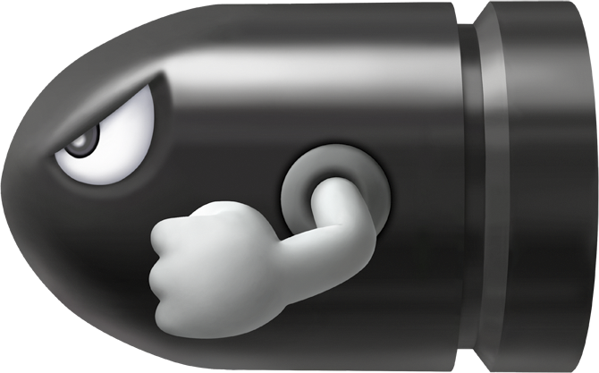 File:MK7 Bullet Bill.png - Super Mario Wiki, the Mario encyclopedia