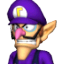 Waluigi from Mario Golf: Toadstool Tour.